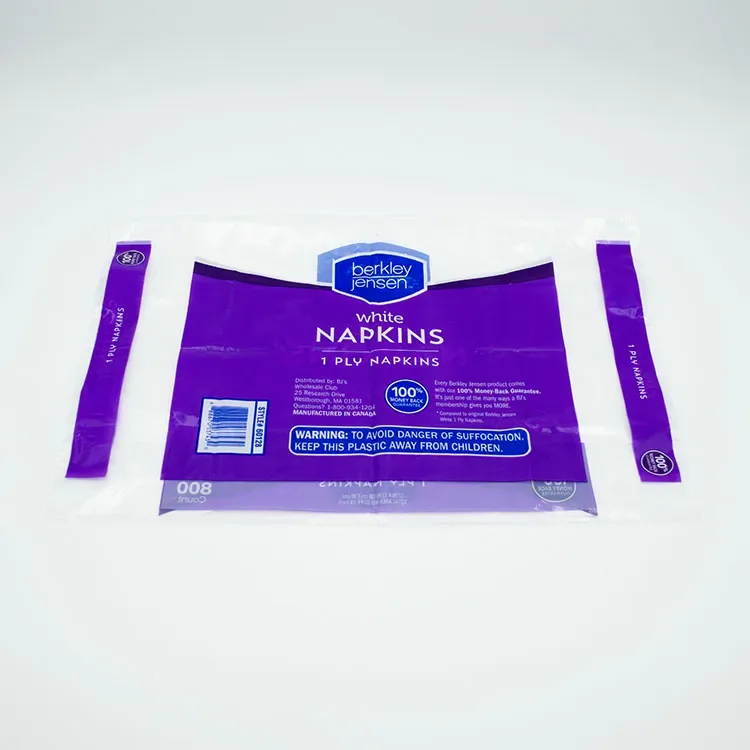 Napkin Bags manufactured by PKG, LLC